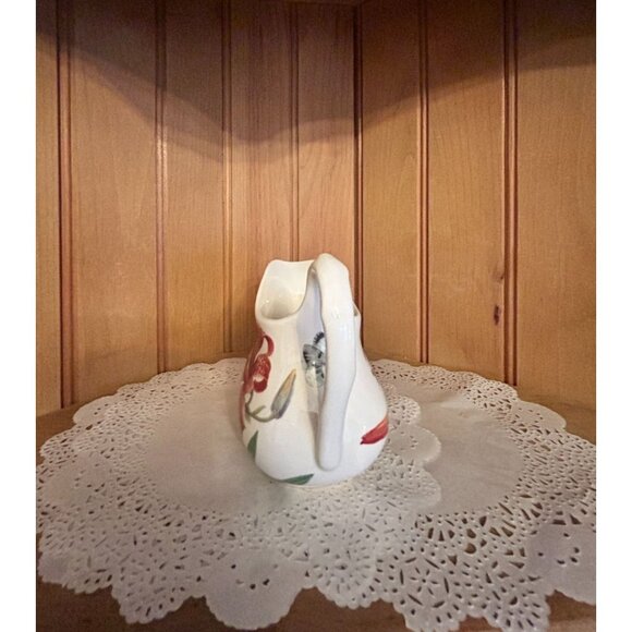 Vintage Spode Floral Haven Creamer Jug Imperialware Flowers Butterflies - Picture 4 of 6